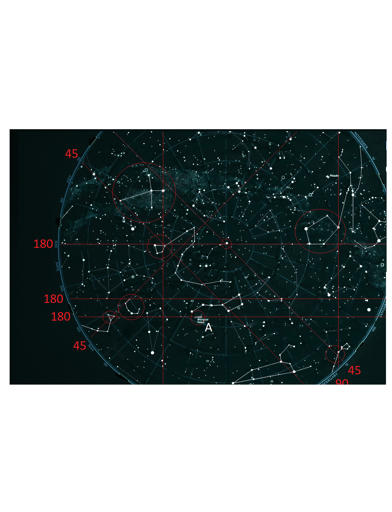 star map detail